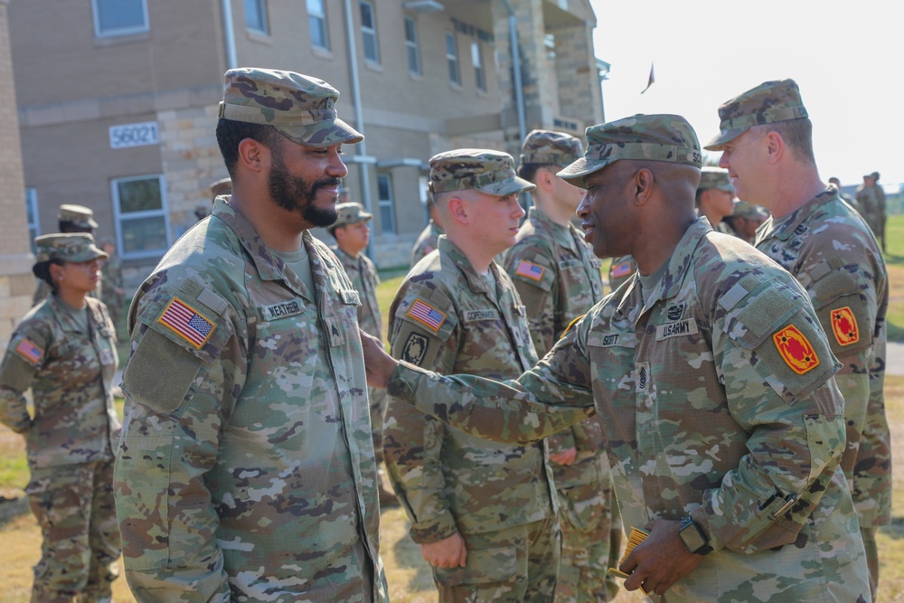 69th Air Defense Artillery Brigade Patching Ceremony