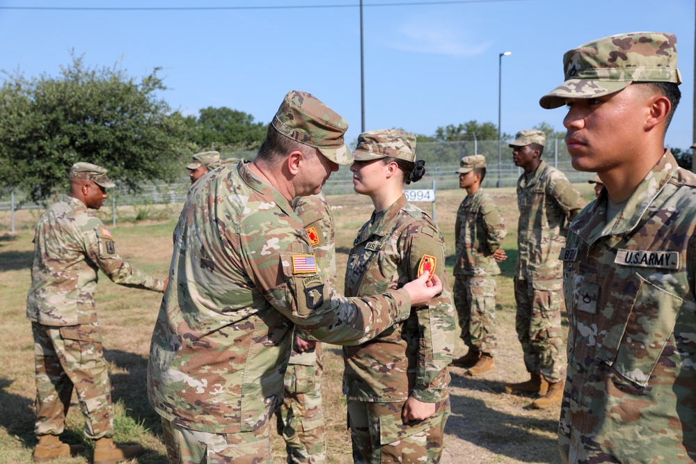 69th Air Defense Artillery Brigade Patching Ceremony