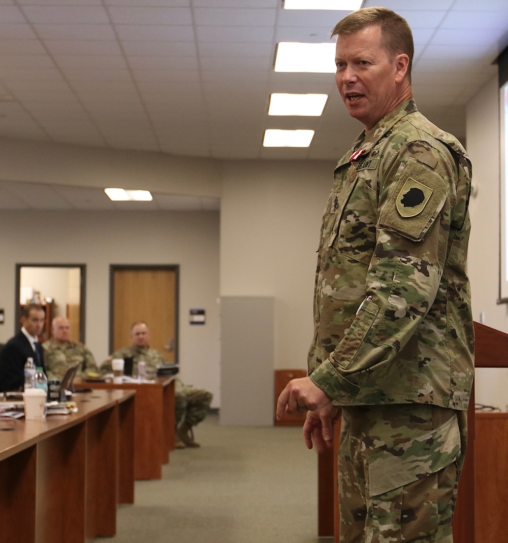 Illinois Army National Guard Command Sergeant Major Honored for Service as State's Top Army NCO