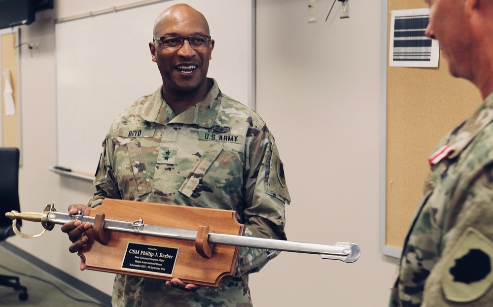 Illinois Army National Guard Command Sergeant Major Honored for Service as State's Top Army NCO