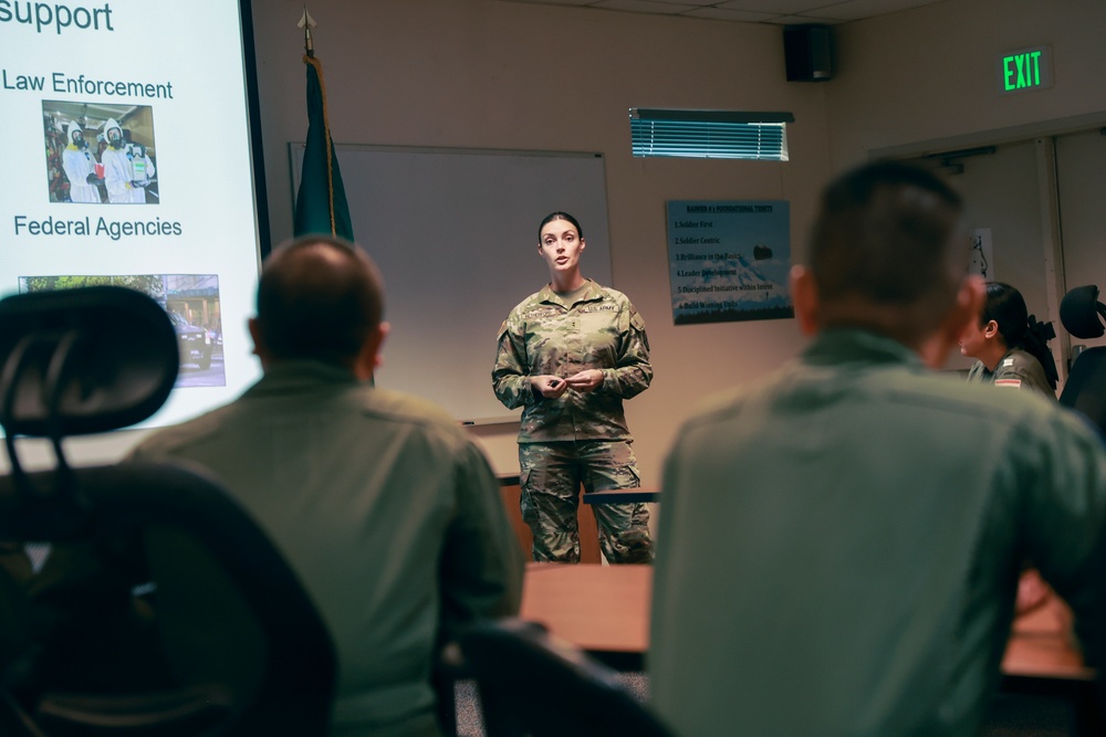 Woman-to-Woman: Washington Air National Guard hosts historic leadership engagement with female Royal Thai Air Force officers