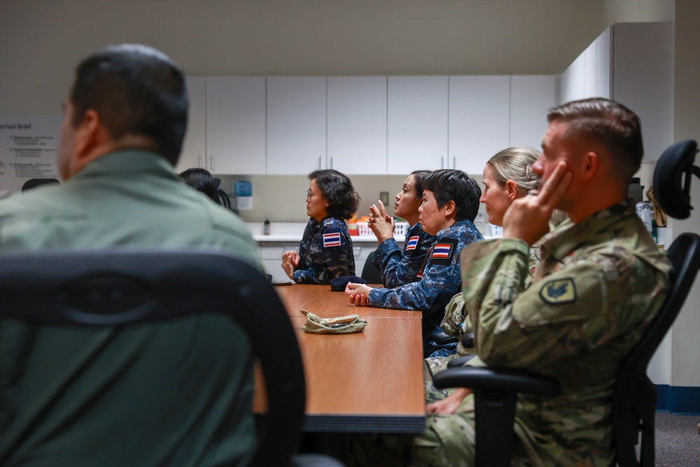 Woman-to-Woman: Washington Air National Guard hosts historic leadership engagement with female Royal Thai Air Force officers