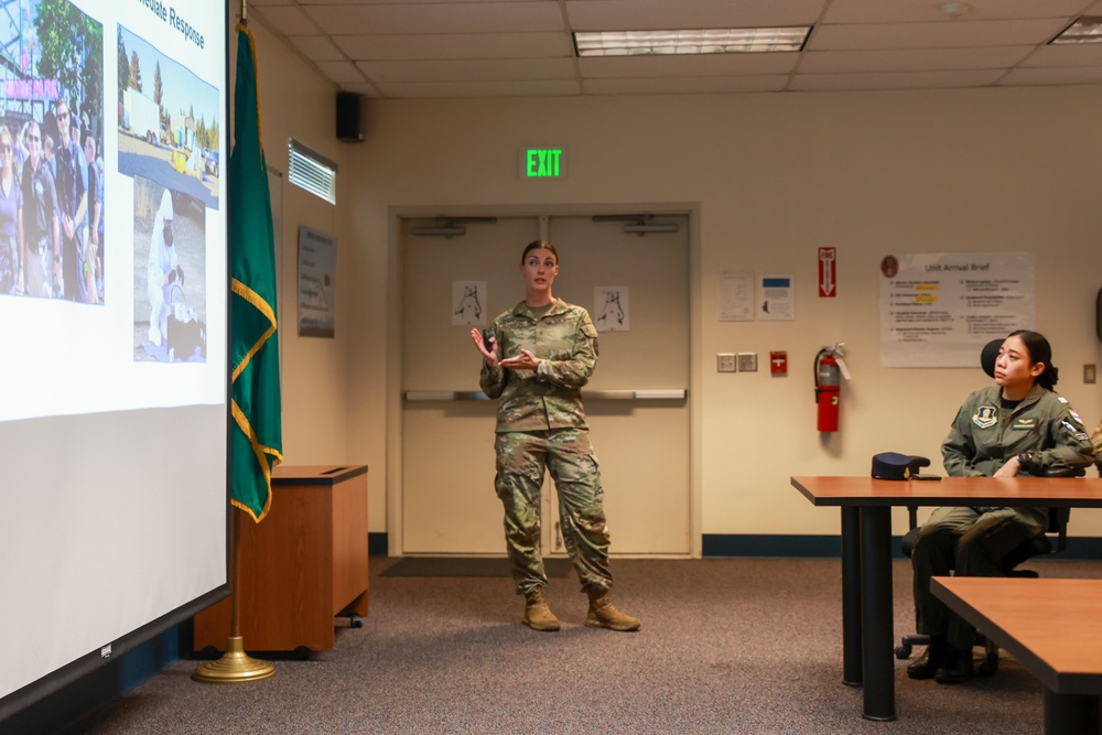 Woman-to-Woman: Washington Air National Guard hosts historic leadership engagement with female Royal Thai Air Force officers