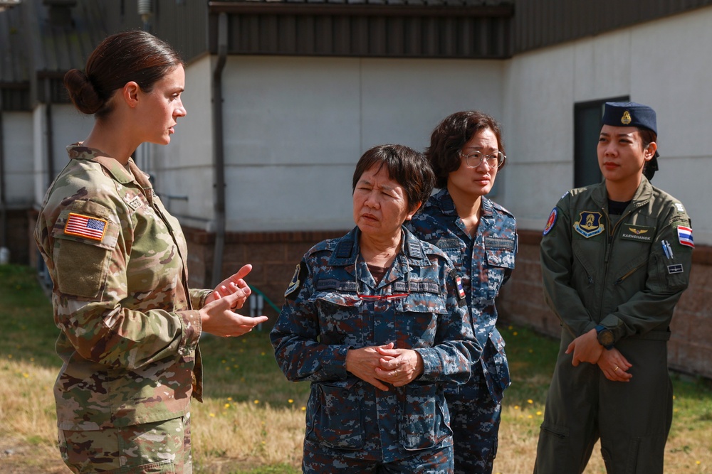 Woman-to-Woman: Washington Air National Guard hosts historic leadership engagement with female Royal Thai Air Force officers