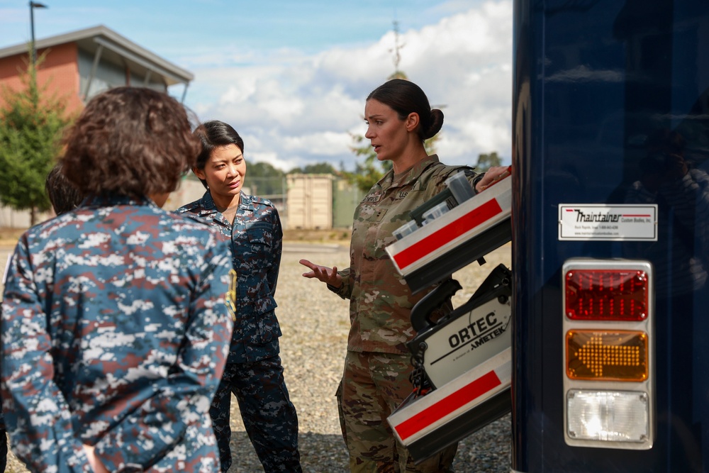 Woman-to-Woman: Washington Air National Guard hosts historic leadership engagement with female Royal Thai Air Force officers