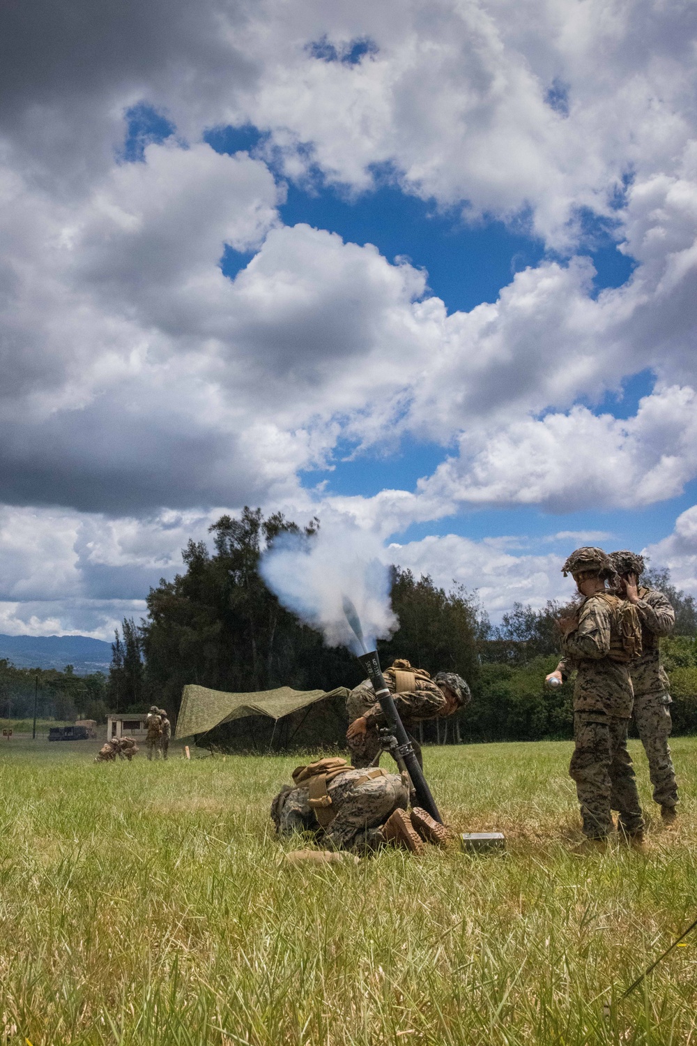 3rd LCT conducts live-fire mortar training to enhance combat readiness