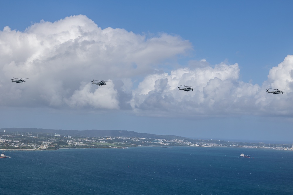 HMH-361 departs for exercise Fuji Viper