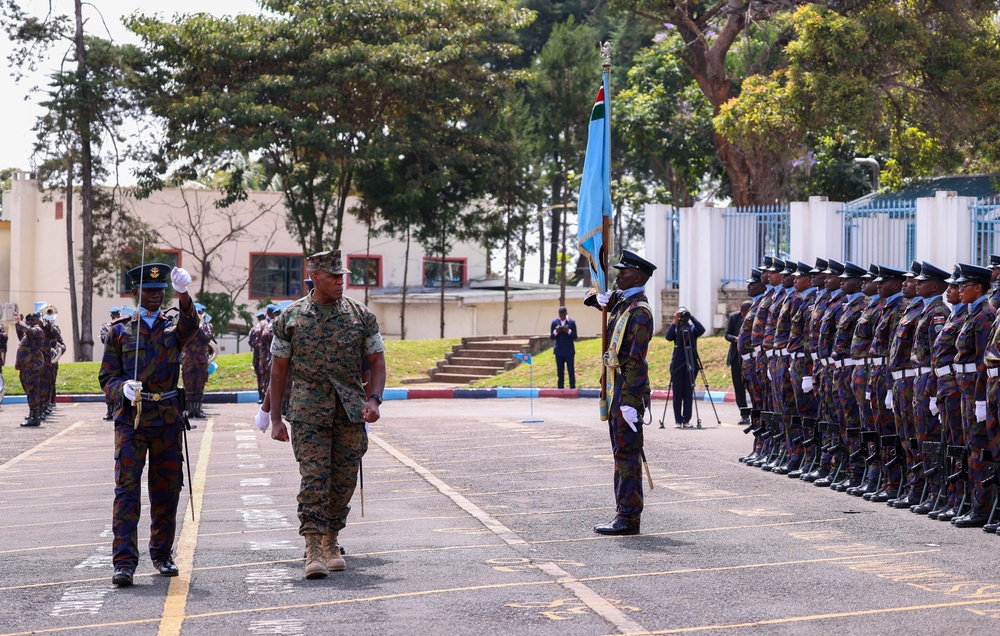 General Langley Visits Kenya