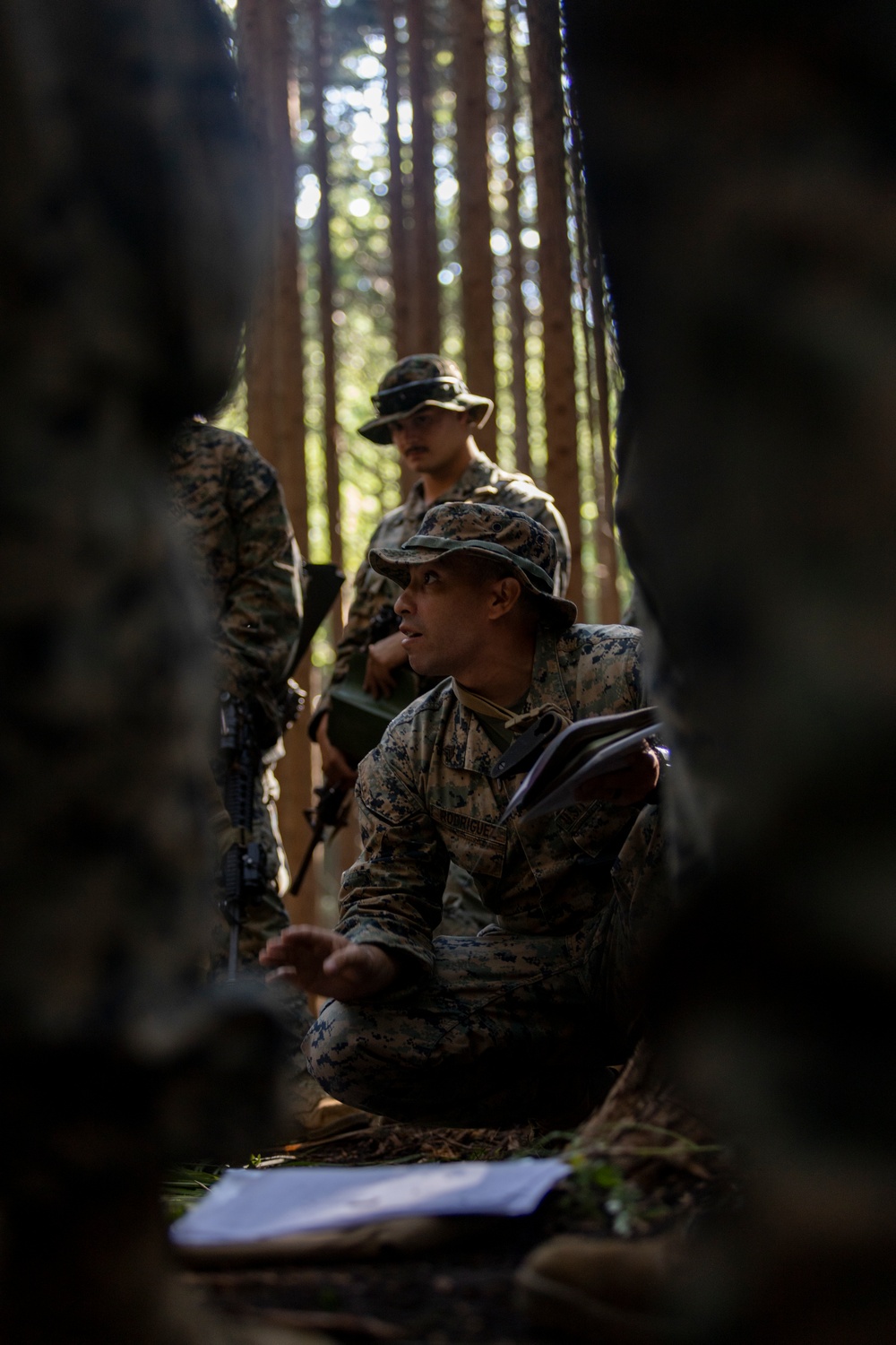 Marines train aviation ground support operations at Camp Fuji