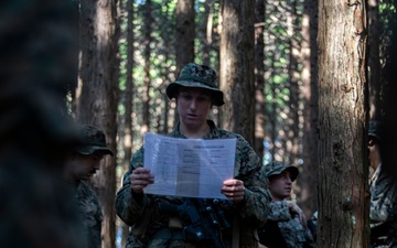 Marines train aviation ground support operations at Camp Fuji