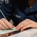 USS Ronald Reagan (CVN 76) Sailors take Navy-wide advancement exam