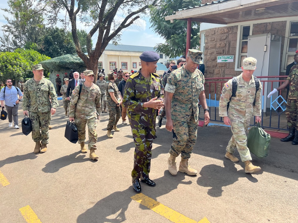 General Langley Visits Kenya