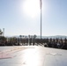 1st Marine Division leaders recognize Marines, Sailors during morning colors ceremony