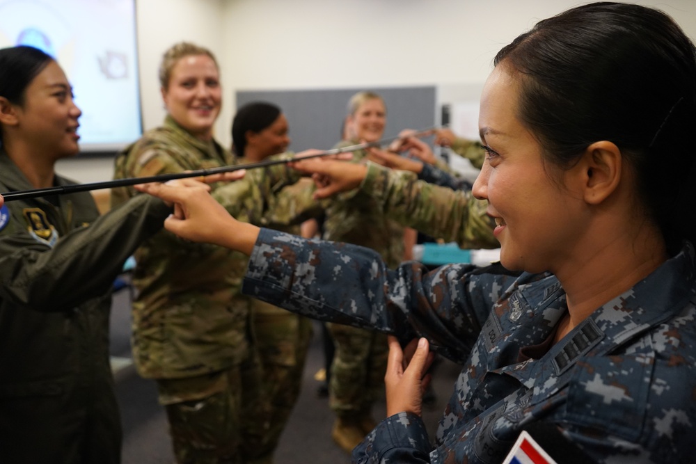 Washington Air National Guard hosts historic leadership engagement for female Royal Thai Air Force officers