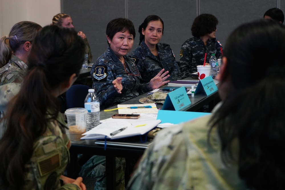 Washington Air National Guard hosts historic leadership engagement for female Royal Thai Air Force officers