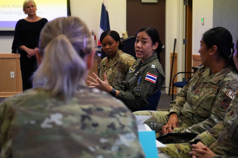 Washington Air National Guard hosts historic leadership engagement for female Royal Thai Air Force officers