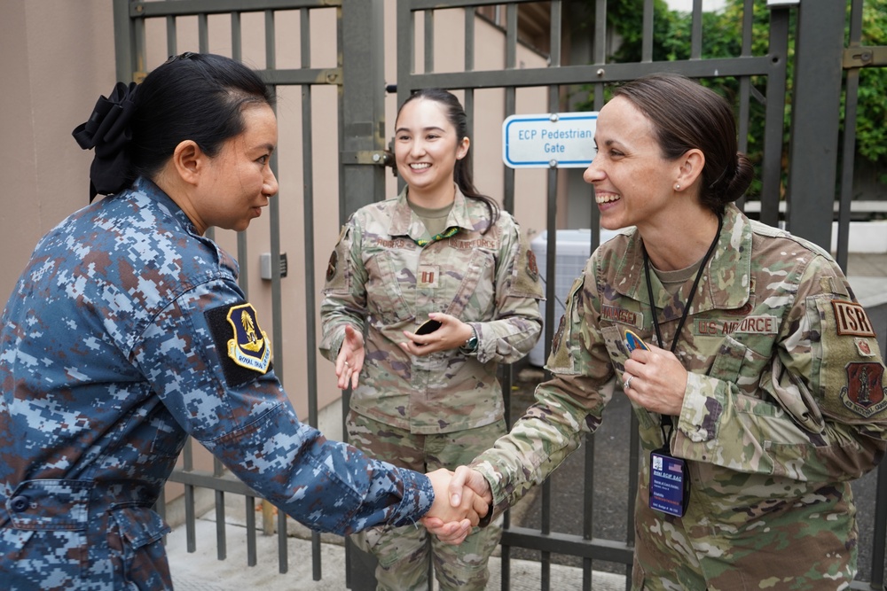 Washington Air National Guard hosts historic leadership engagement for female Royal Thai Air Force officers