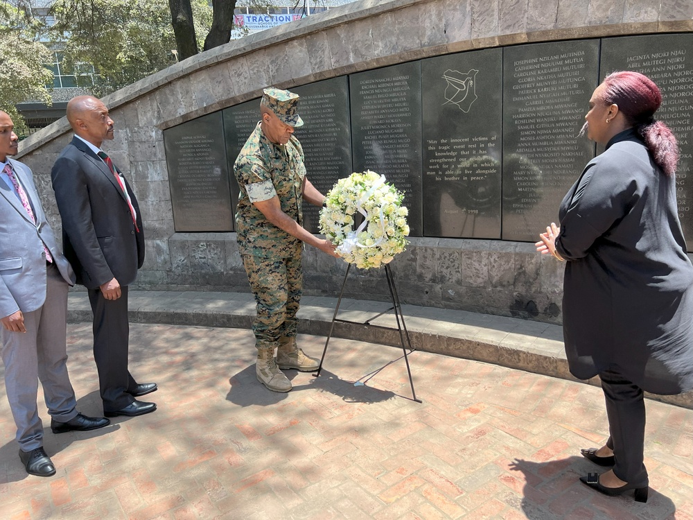 General Langley Visits Kenya