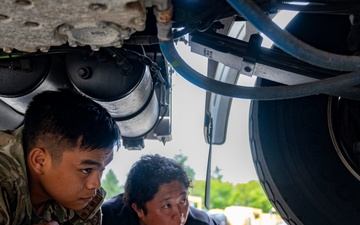 Winter is coming: 35th LRS vehicle recovery training