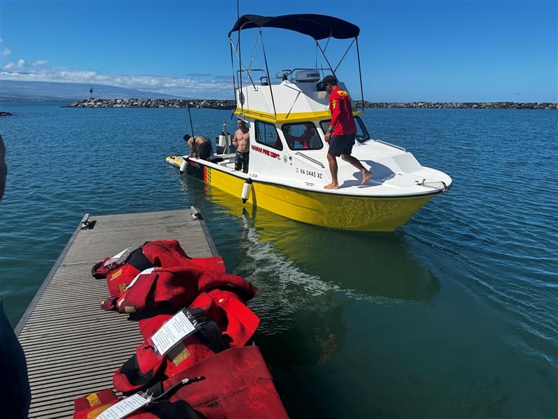 Coast Guard, partner agencies complete search and rescue exercise off Kawaihae, Hawaii