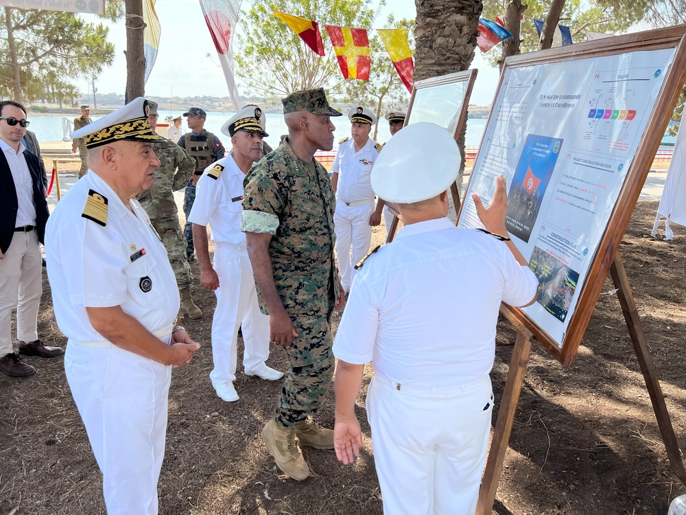 General Langley Visits Tunisia