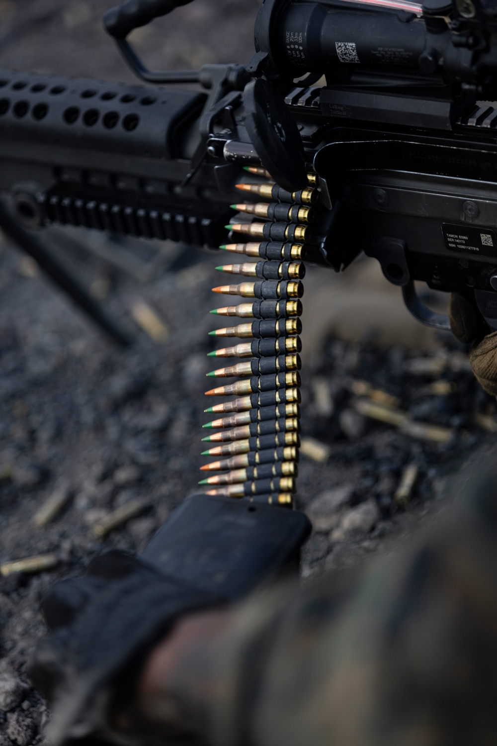 Marines conduct machine gun range at Camp Fuji in support of Exercise Outlaw Wrath 24