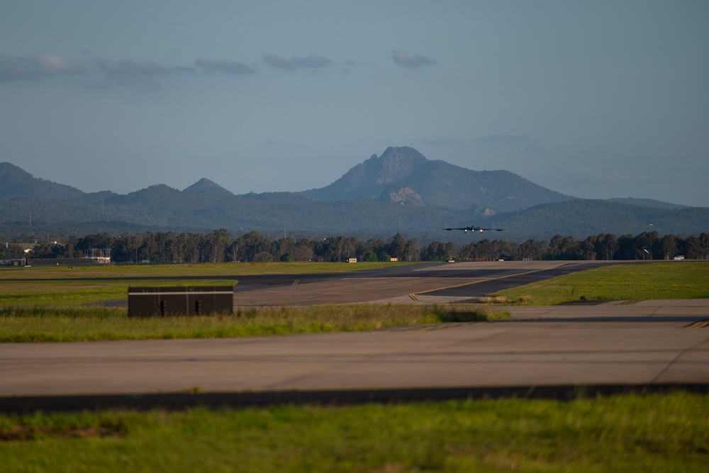 110th EBS B-2 Spirit lands after BTF mission