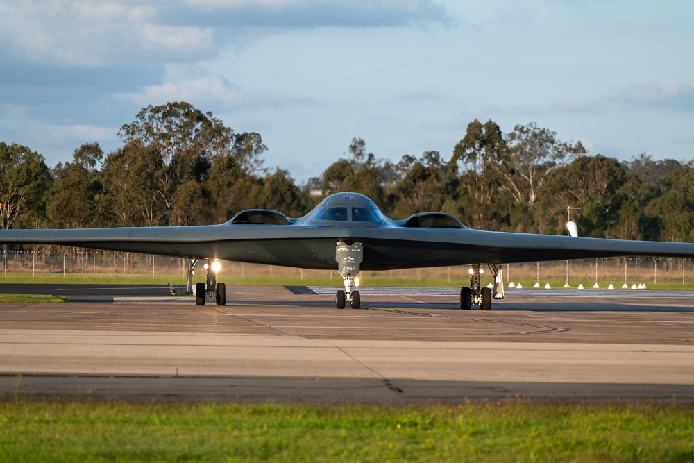 110th EBS B-2 Spirit lands after BTF mission