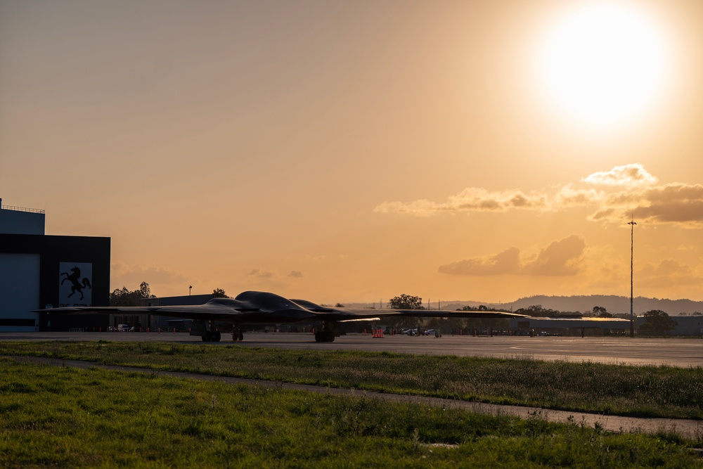 110th EBS B-2 Spirit lands after BTF mission