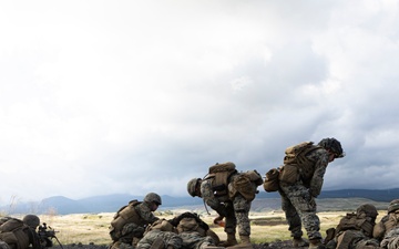 Marines conduct machine gun range at Camp Fuji in support of Exercise Outlaw Wrath 24