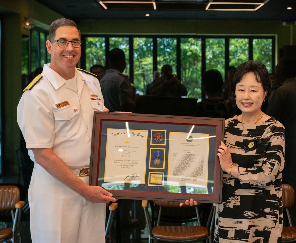 Ms. Yi Ok Yop Retires After 48 Years of Civilian Service to the U.S. Navy