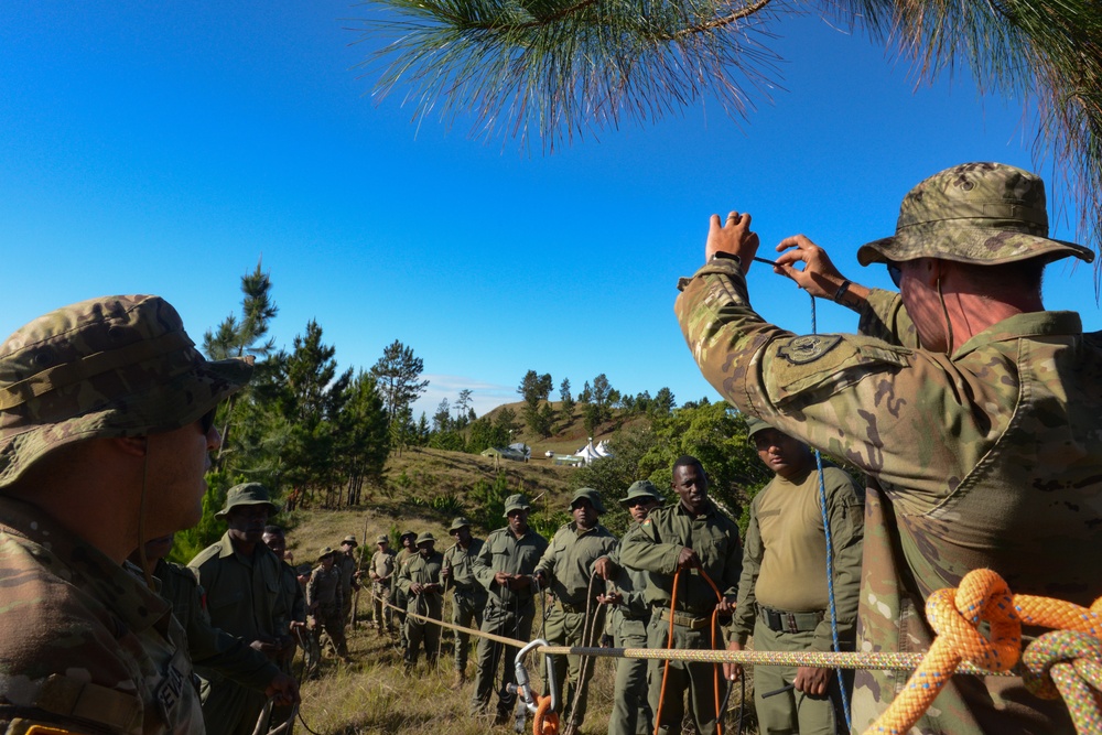 Nevada Army National Guard Soldiers train in Fiji at Exercise Cartwheel 2024