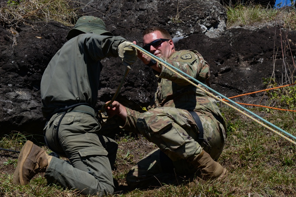 Nevada Army National Guard Soldiers train in Fiji at Exercise Cartwheel 2024