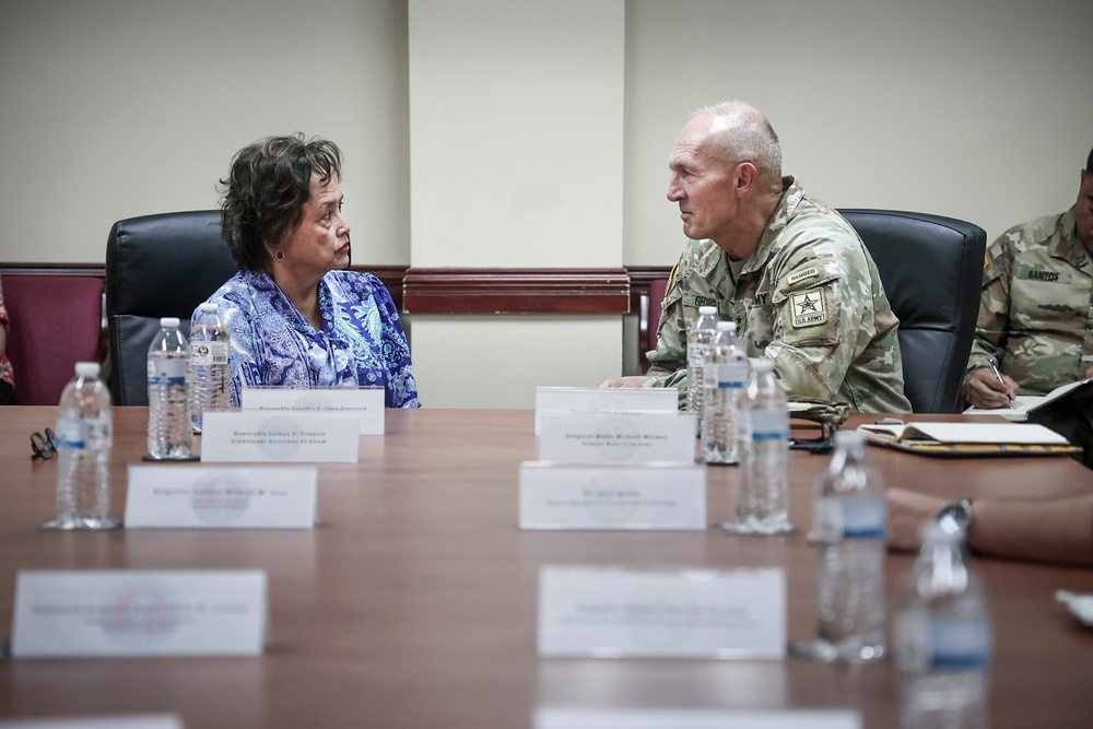 Army Chief of Staff visits Guam