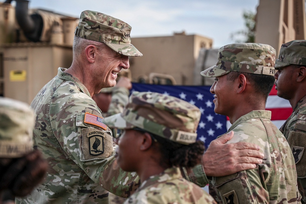 Army Chief of Staff visits Guam