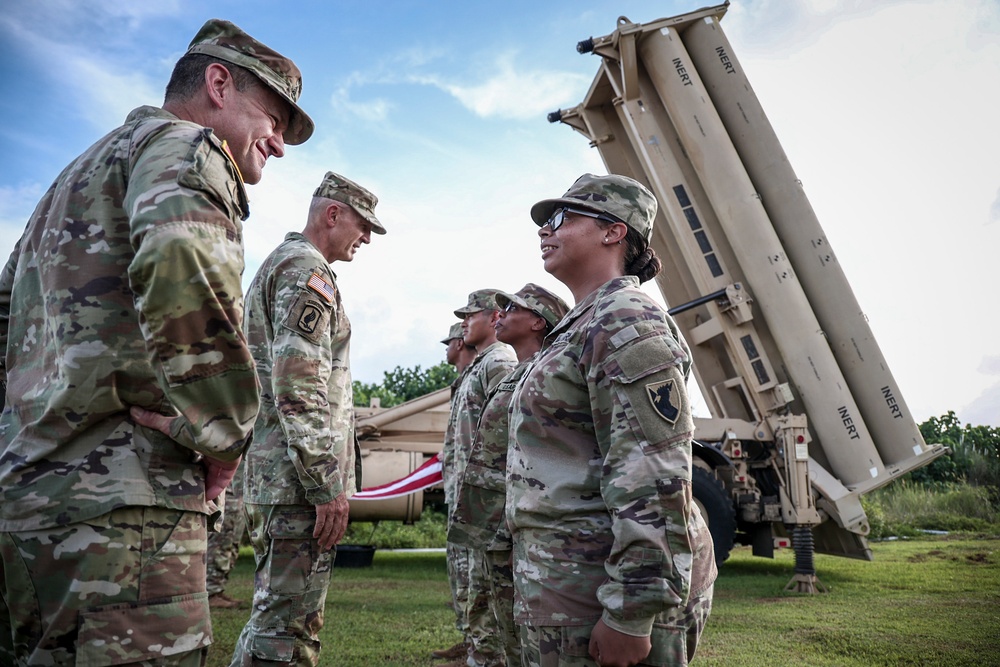 Army Chief of Staff visits Guam