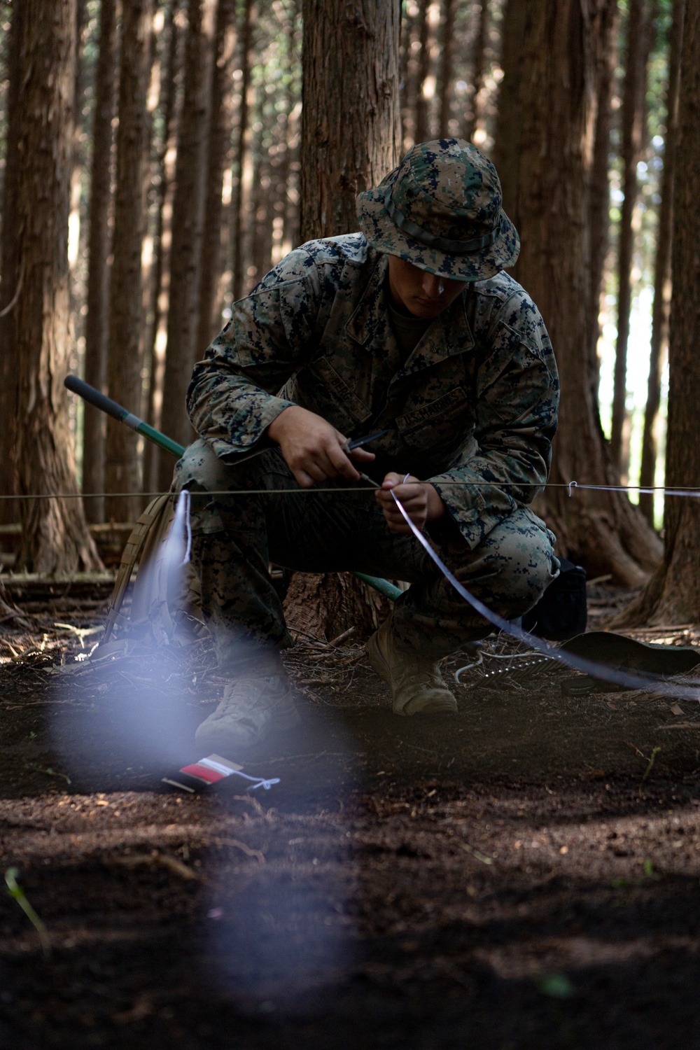 Marines begin training at Camp Fuji in support of Exercise Outlaw Wrath 24