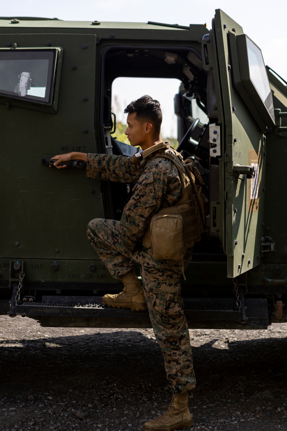 Marines begin training at Camp Fuji in support of Exercise Outlaw Wrath 24