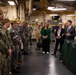 Under Secretary Of The Navy Tours Emory S. Land