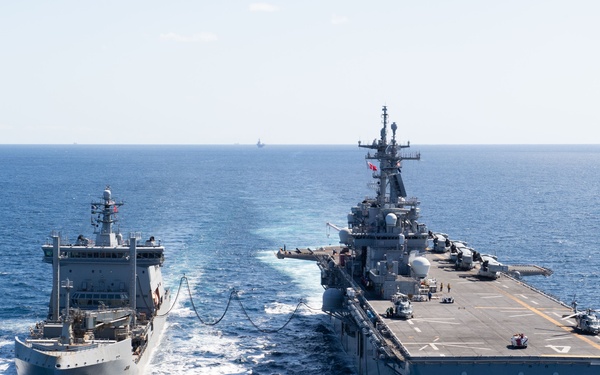 SY 24 | UNREP with HMNZS Aotearoa (A 11)