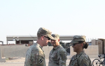 Promotion Ceremony, Cherokee Company, Task Force Commando