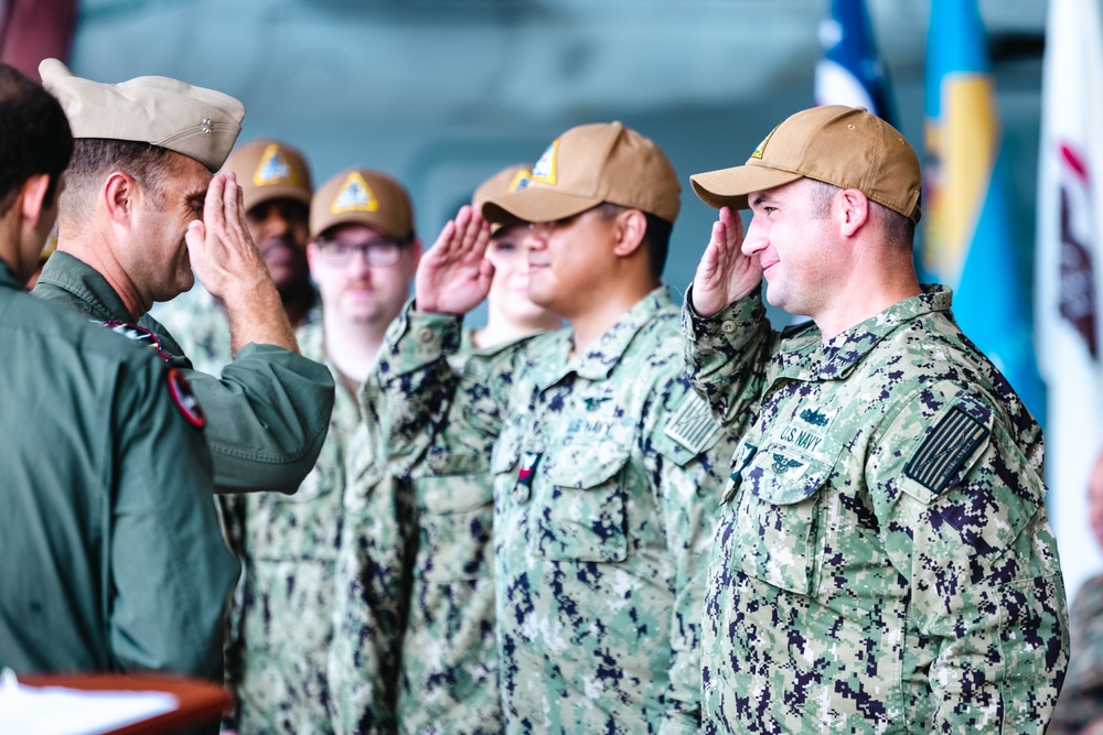 Naval Aviation Training Support Group Sundown Ceremony
