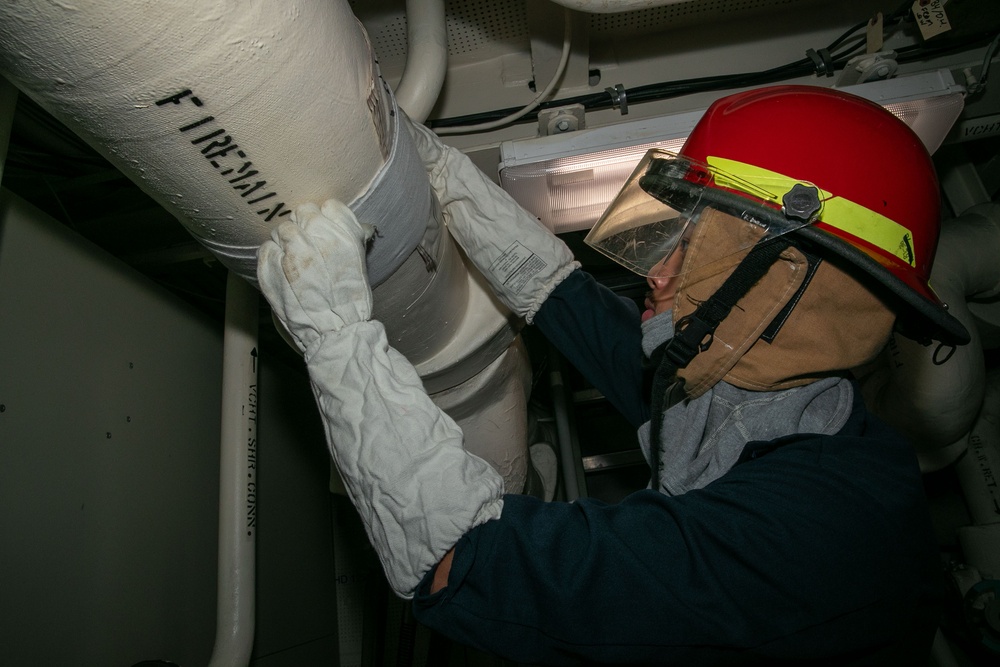 O’Kane conducts routine operations