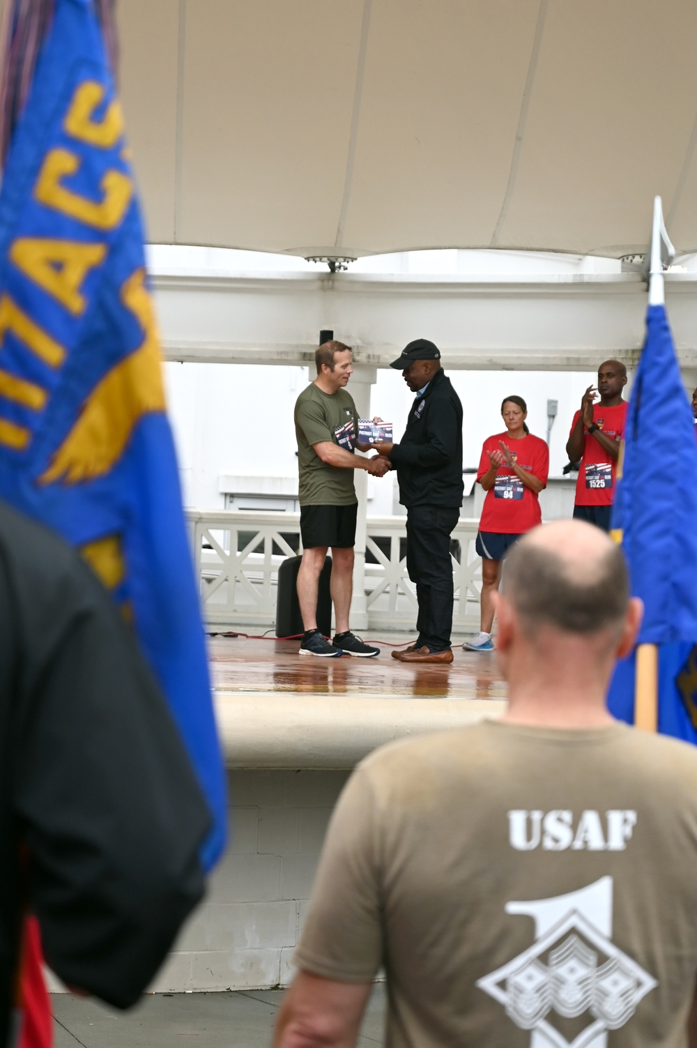 More than 2k people take part in rainy Patriot Day Run