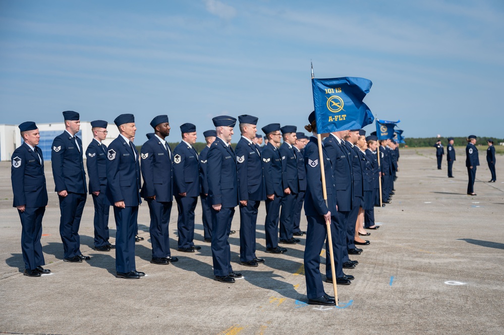 101st Intelligence Squadron celebrates 100 years of Seagull Emblem