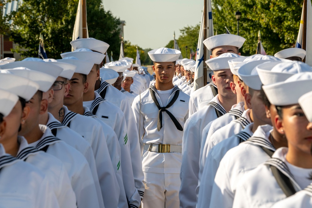 Recruit Training Command Pass in Review September 12, 2024