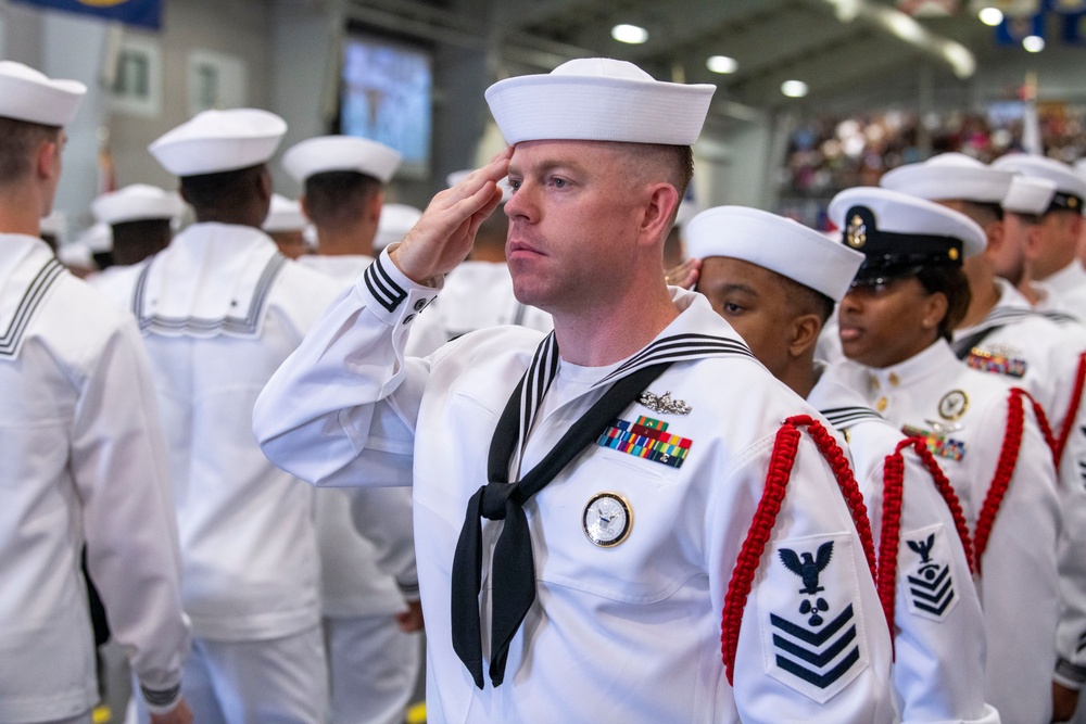 Recruit Training Command Pass in Review September 12, 2024