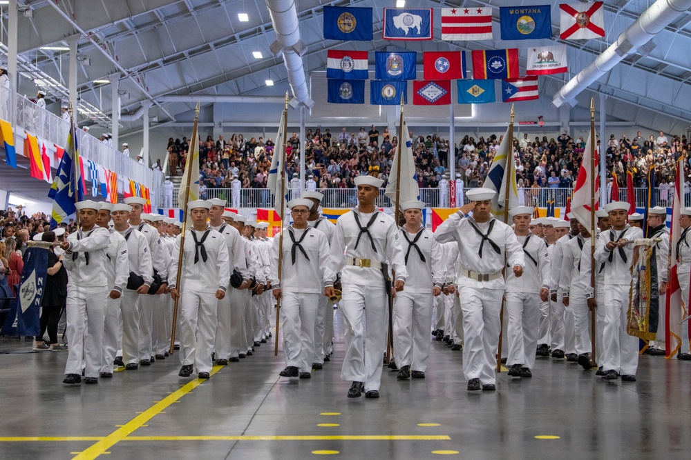 Recruit Training Command Pass in Review September 12, 2024