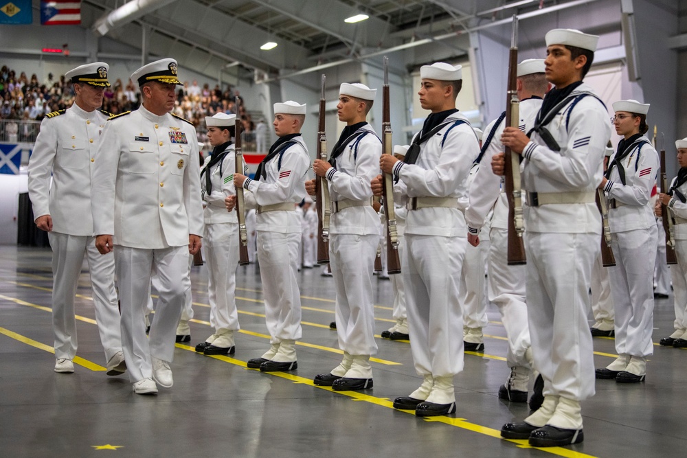 Recruit Training Command Pass in Review September 12, 2024