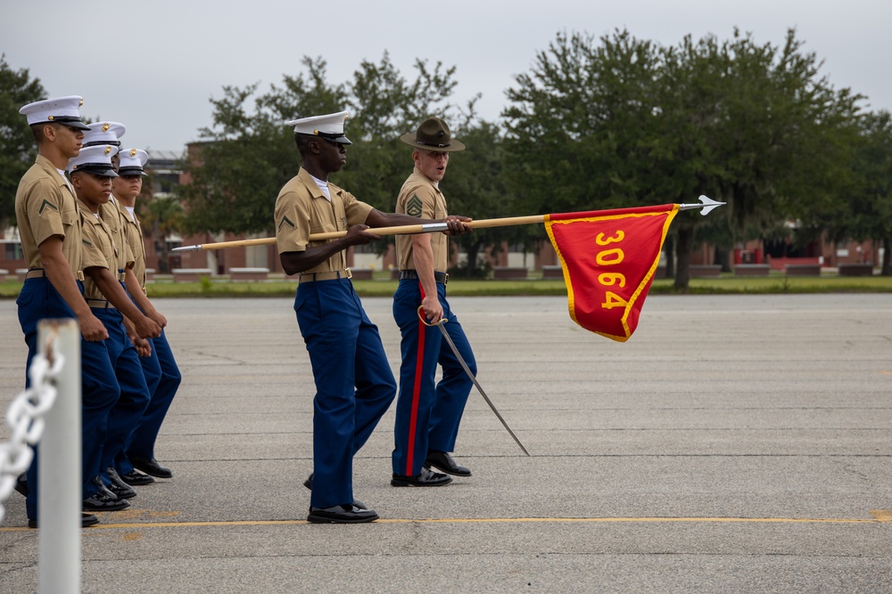 Blackshear native graduates as the honor graduate for platoon 3064, Mike Company, Marine Corps Recruit Depot Parris Island